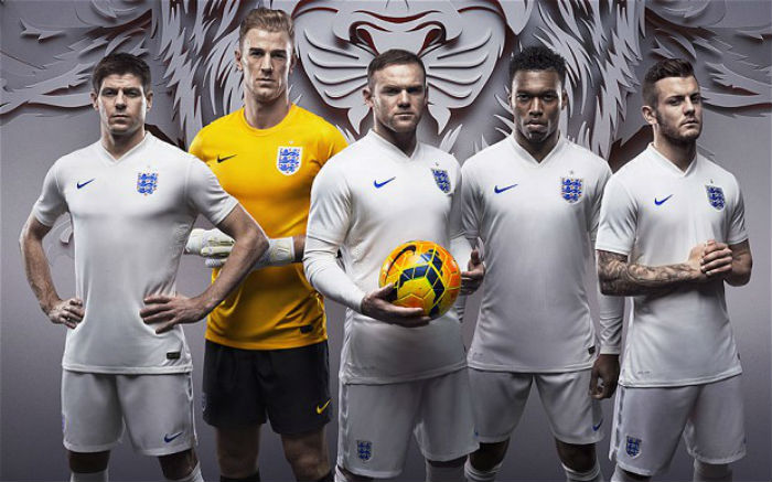 England 2014 World Cup Kit